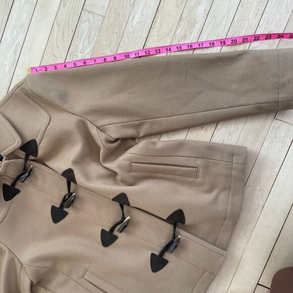 GAP Wool Blend Duffle Coat Womens L Old GAP Quality 2008 Toggle Jacket Classic - Picture 10 of 12